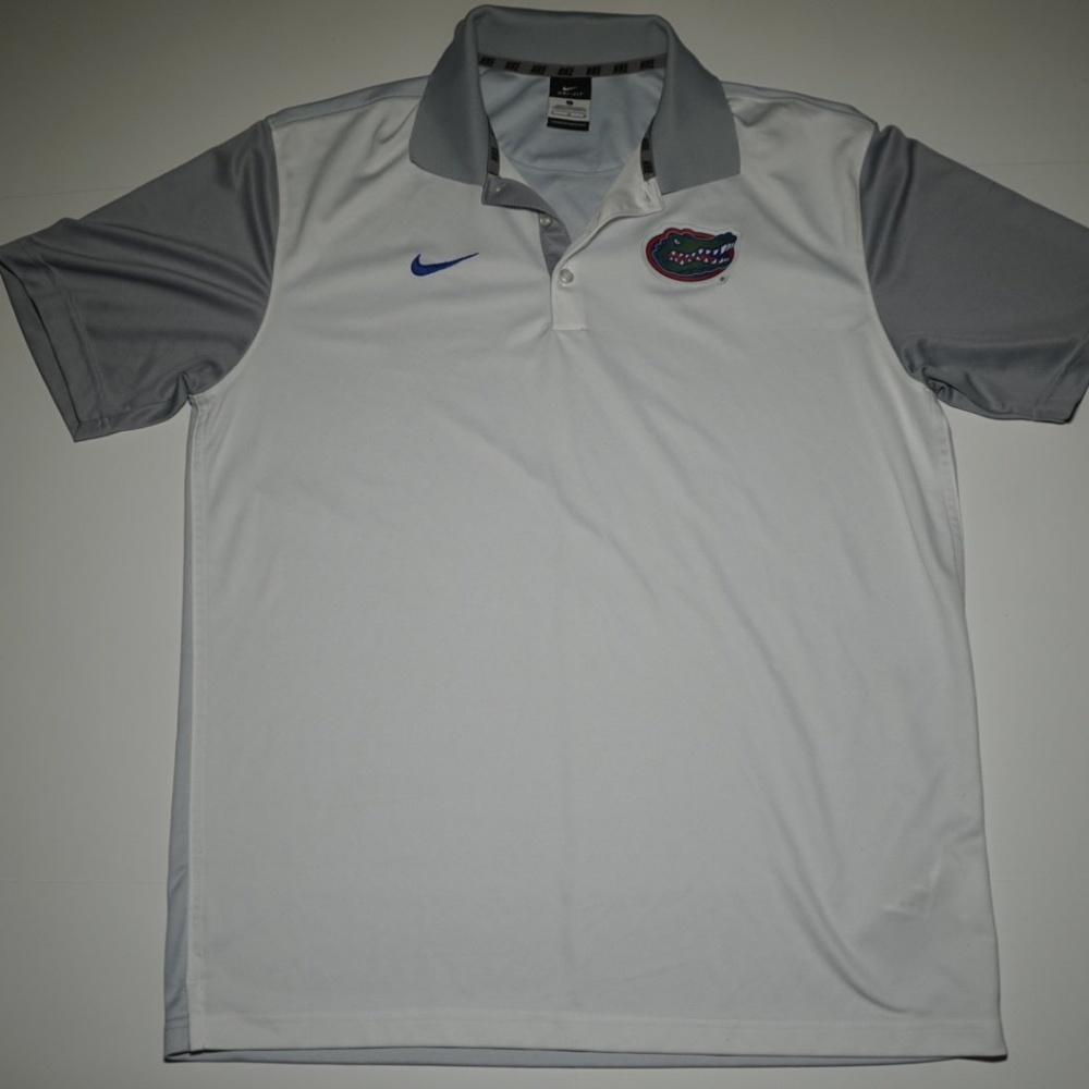 Nike Dri Fit White/Gray University of Florida